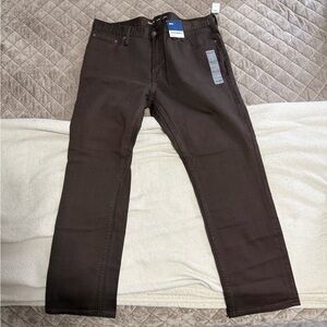 Old Navy Men's Dark Brown Slim Jeans 36 x 32